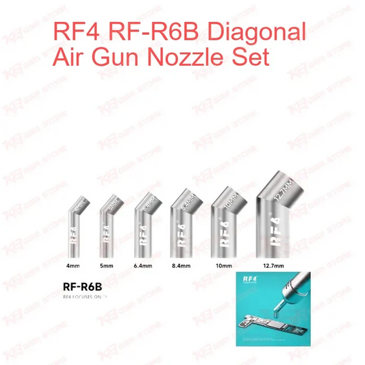 RF4 RF-R6B Diagonal Air Gun Nozzle Set