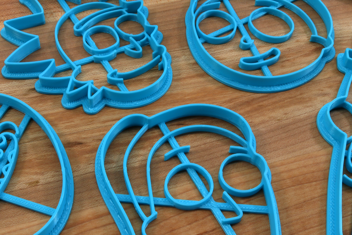 Rick and Morty Character Cookie Cutters- Rick, Morty, Summer, Mr. Meseeks, Mr. PoopyButthole