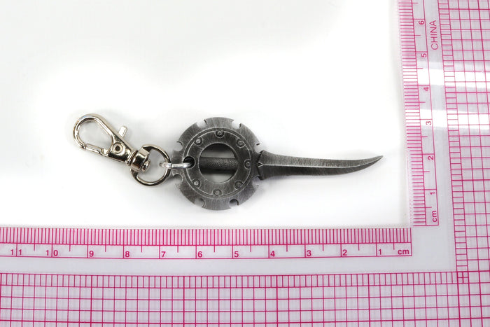 Rikku Dagger Final Fantasy X Gamer Keychain/Necklace for Final Fantasy Video Games Cosplay