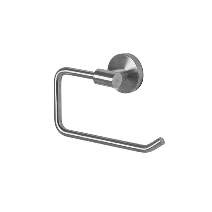 Roll holder without cover brushed stainless steel Standard Noken