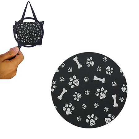 Round Of a Paws NGIL Canvas Tote Bag