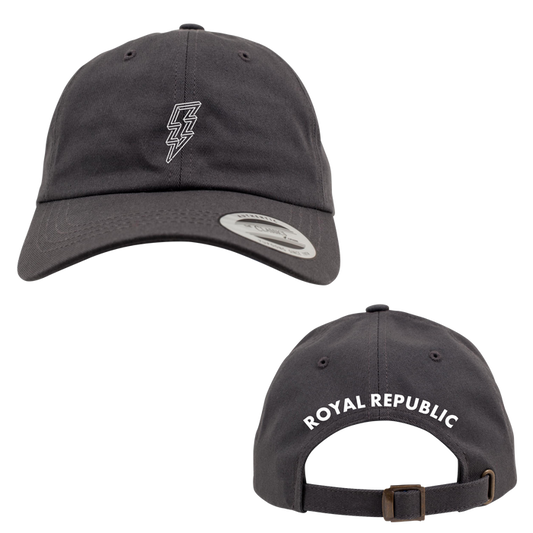 ROYAL REPUBLIC - Flash Logo Cap (dark grey)