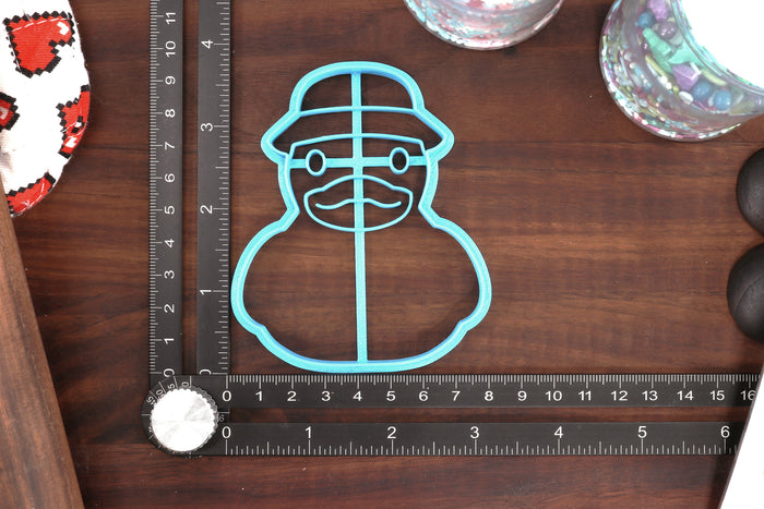 Rubber Duck Cookie Cutters - Rubber Ducky, Cool Duck, Punk Duck, Hat Duck, Sophisticated Duck - Rubber Duck Gift