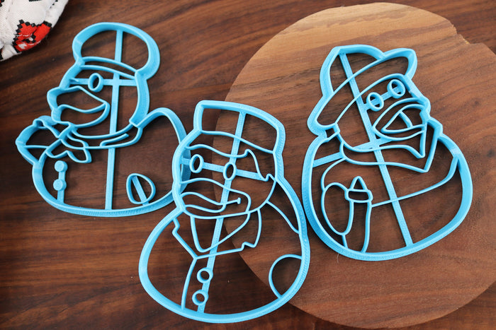 Rubber Duck Cookie Cutters Duck Jobs - Chef duck, Fire Fighter Duck, Nurse Duck, Painter Duck, Pilot Duck - Rubber Duck Gift