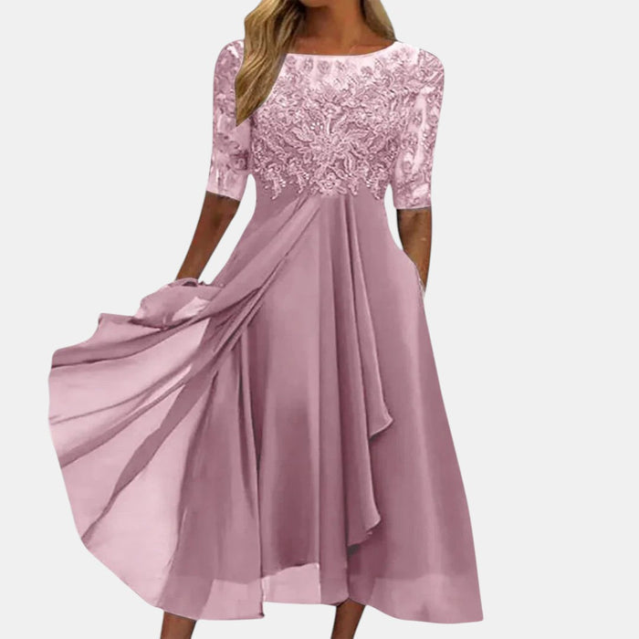 Rubi | Lace Layered Dress