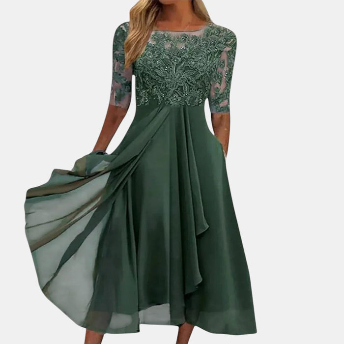 Rubi | Lace Layered Dress
