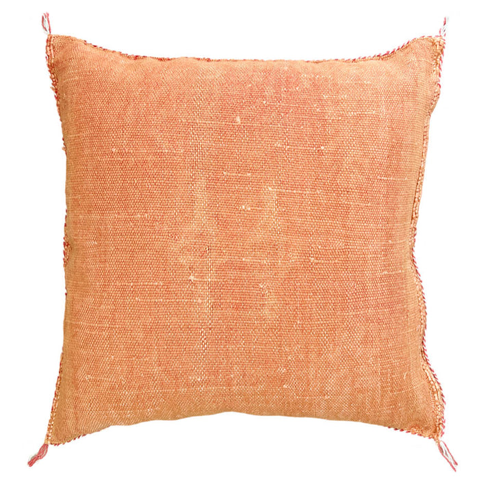Rust XLI Moroccan Sabra Cactus Silk Pillow