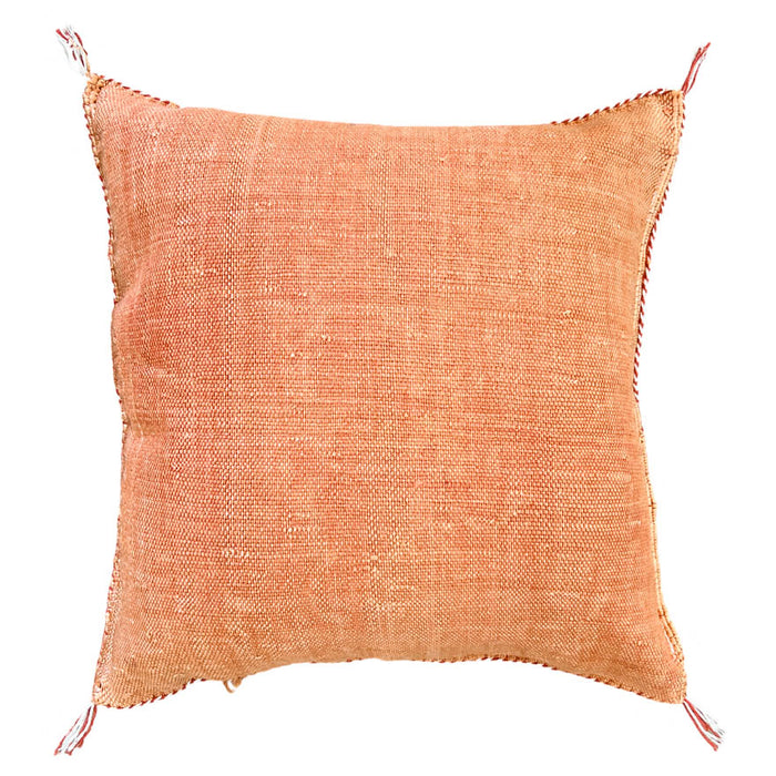 Rust XLVI Moroccan Sabra Cactus Silk Pillow