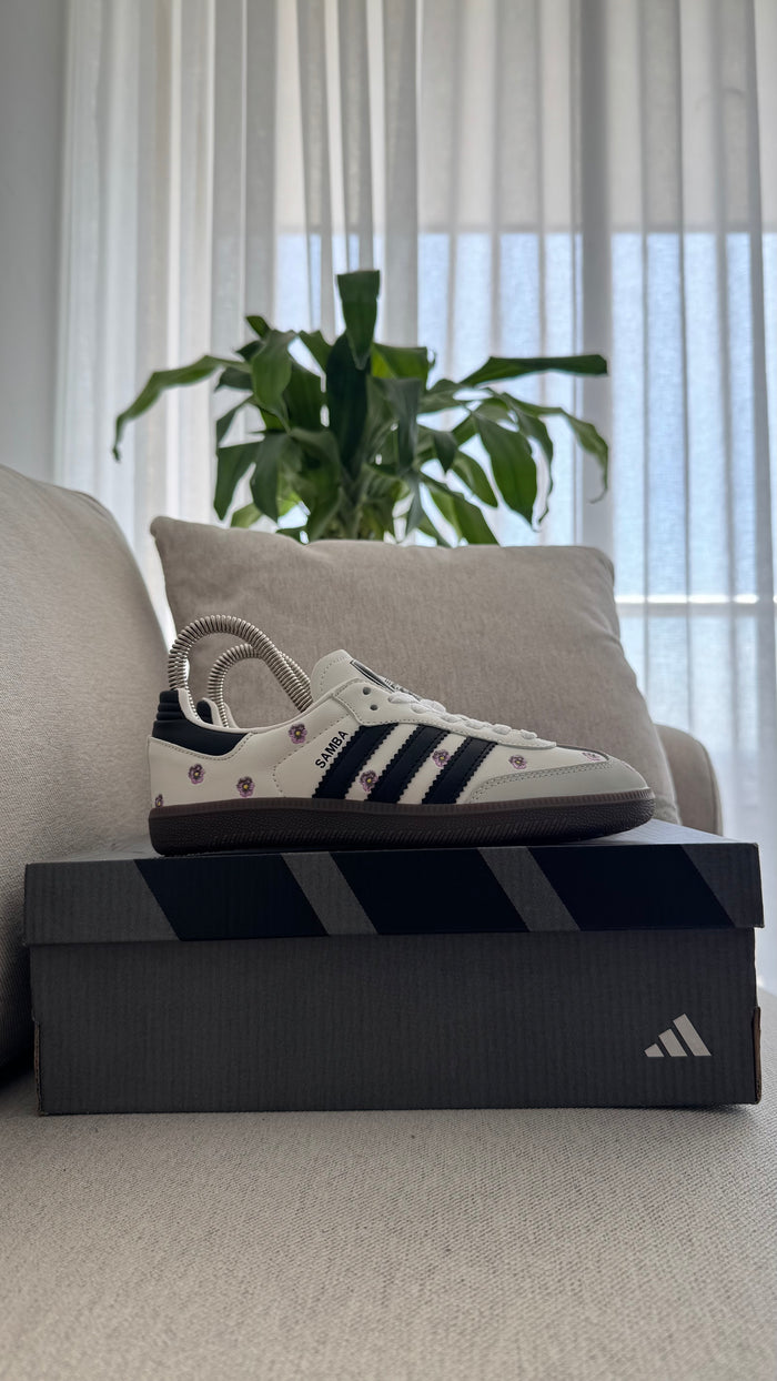 ADIDAS SAMBA FLOR BLANCO