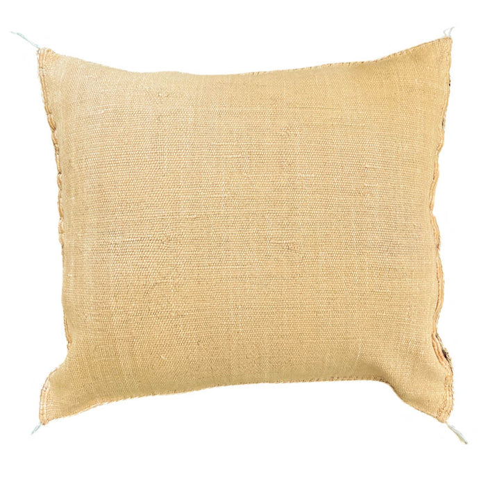 Sandstone VII Moroccan Sabra Cactus Silk Pillow