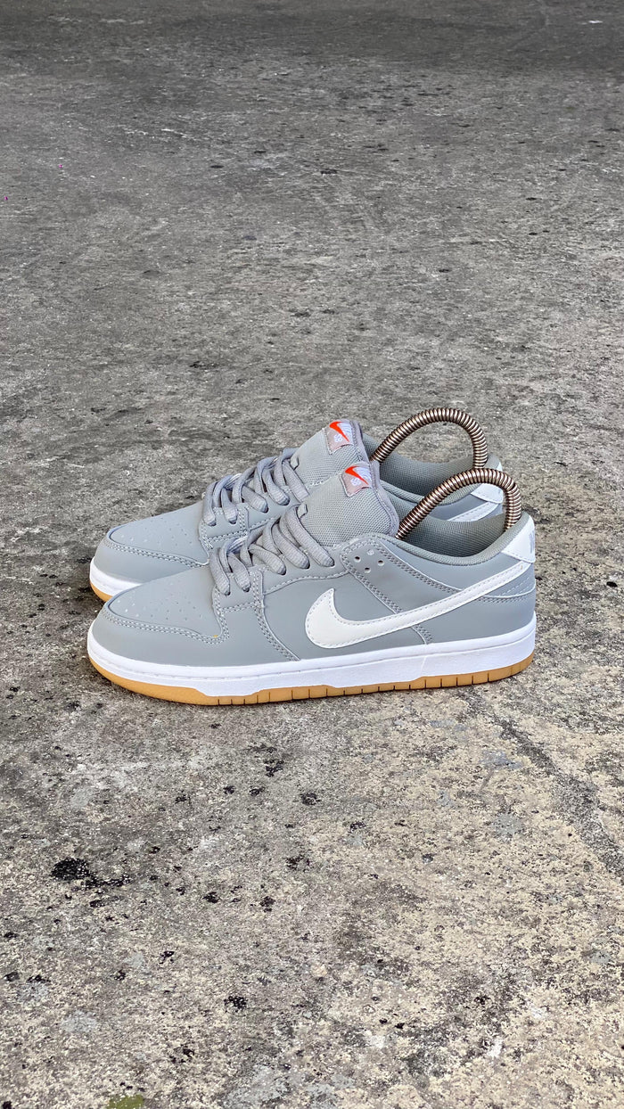 NIKE SB DUNK GRIS BLANCO CAFE