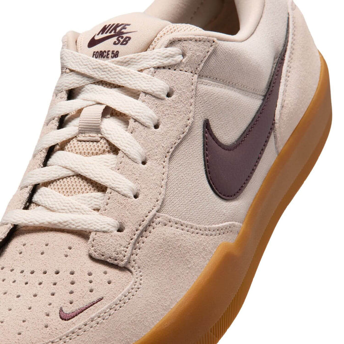 Nike SB Force 58 Cream/Burgundy/Crush