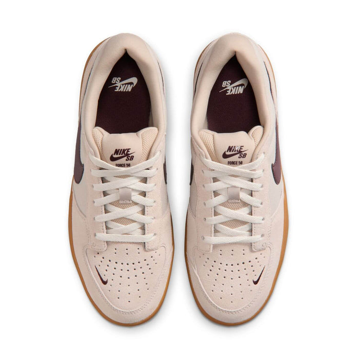 Nike SB Force 58 Cream/Burgundy/Crush