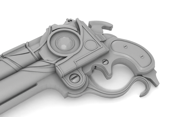 Scarborough Fair DIY Cosplay Prop Kit - Bayonetta Guns