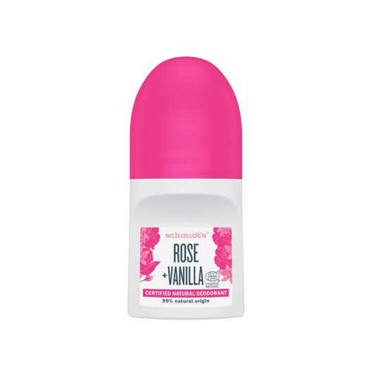 SCHMIDT´S NATURALS - ROLL-ON DEODORANT ROSE + VANILLA