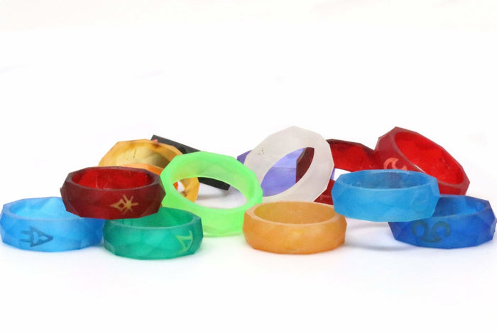Scholar FFXIV Ring Glow in the Dark Soul Crystal/SCH Job Stone Final Fantasy XIV FF14 - LootCaveCo