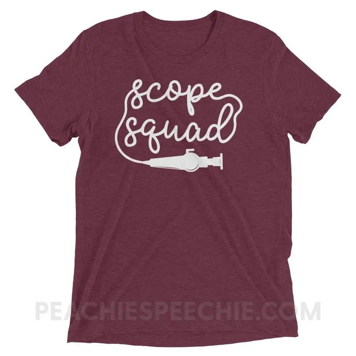 Maroon Triblend / XS
