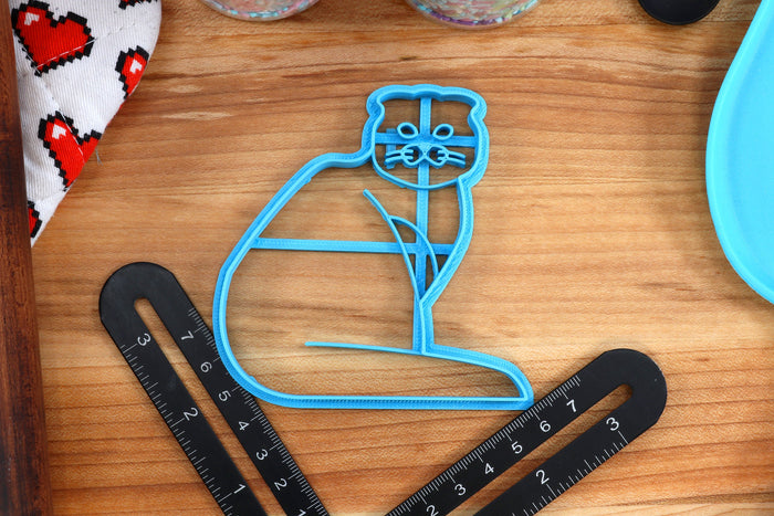 Scottish Fold Cookie Cutters - Scottish Fold Outline, Scottish Fold Face, Scottish Fold Sitting - Cat Gift Scottish Fold Owner