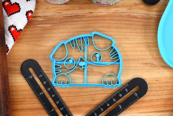 Scottish Fold Cookie Cutters - Scottish Fold Outline, Scottish Fold Face, Scottish Fold Sitting - Cat Gift Scottish Fold Owner
