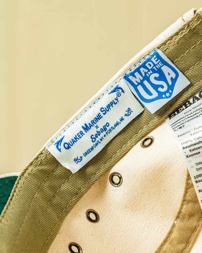 Sebago Swordfish in Natural Herringbone Twill
