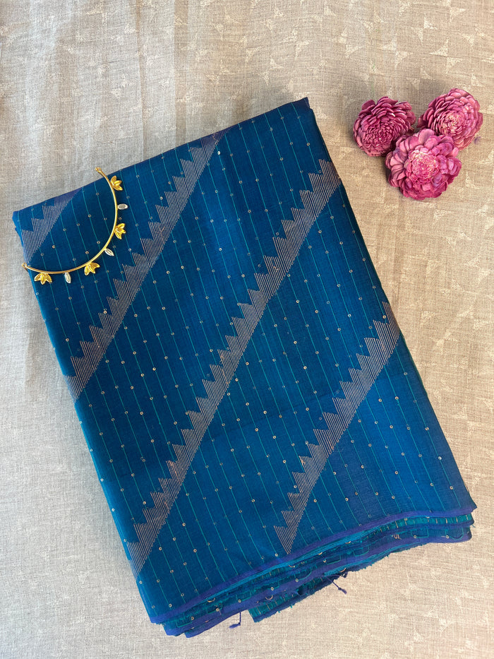 Peacock blue