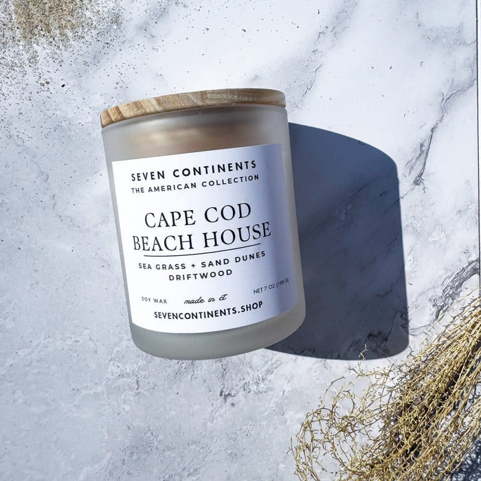 Seven Continents Cape Cod Beach House Candle