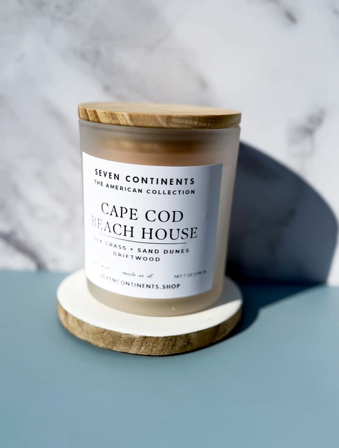 Seven Continents Cape Cod Beach House Candle