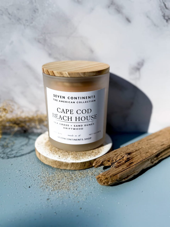 Seven Continents Cape Cod Beach House Candle