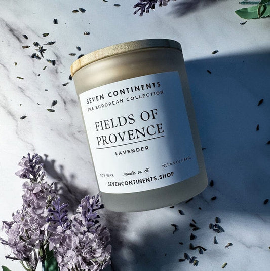 Seven Continents Fields of Provence Candle