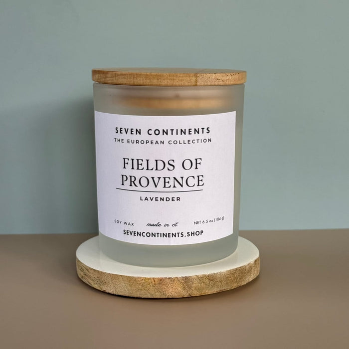 Seven Continents Fields of Provence Candle