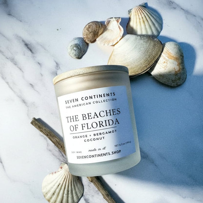 Seven Continents The Beaches of Florida Candle