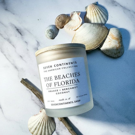 Seven Continents The Beaches of Florida Candle