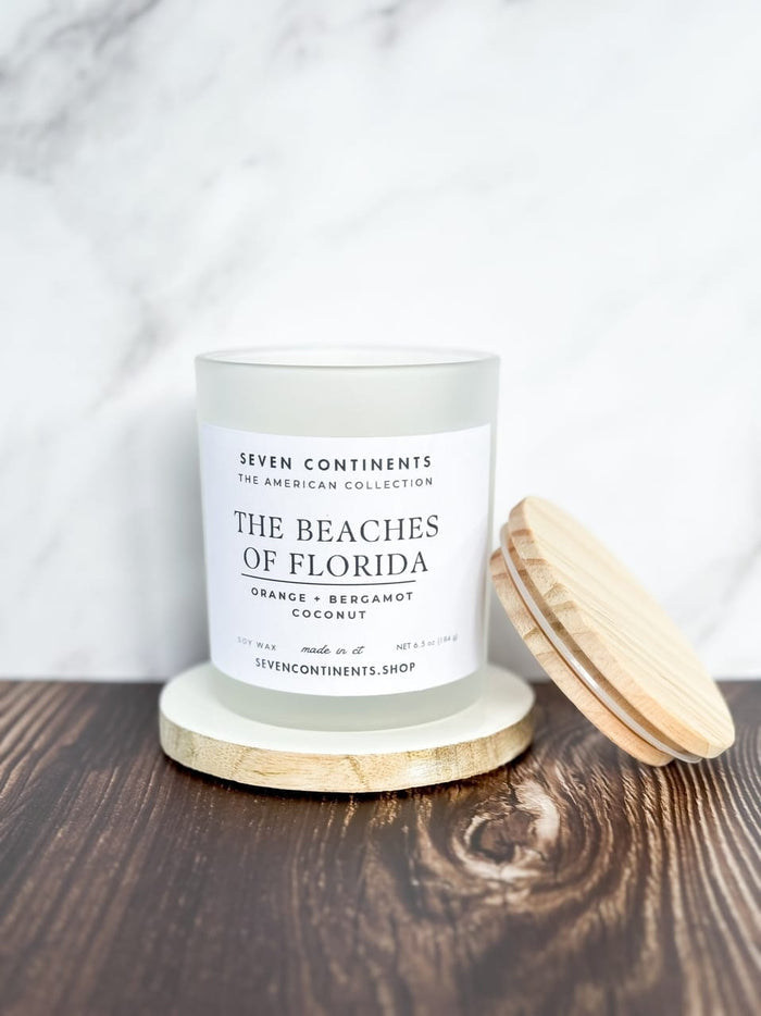 Seven Continents The Beaches of Florida Candle