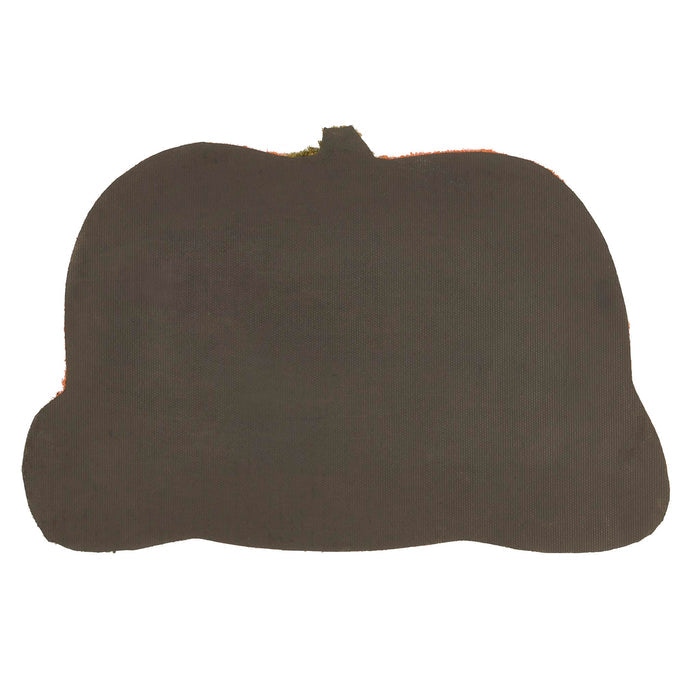 Pumpkin Halloween Coir Doormat in Orange made from natural coconut husk fibres.