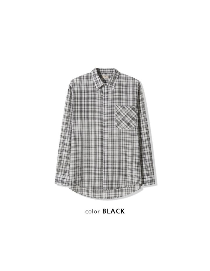 Sheer Over Check Shirts