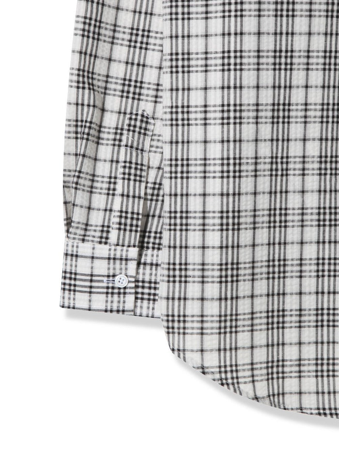 Sheer Over Check Shirts