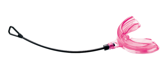Shock Doctor Braces Mouthguard Strapped-Pink