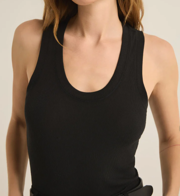 Sirena Rib Tank - Black