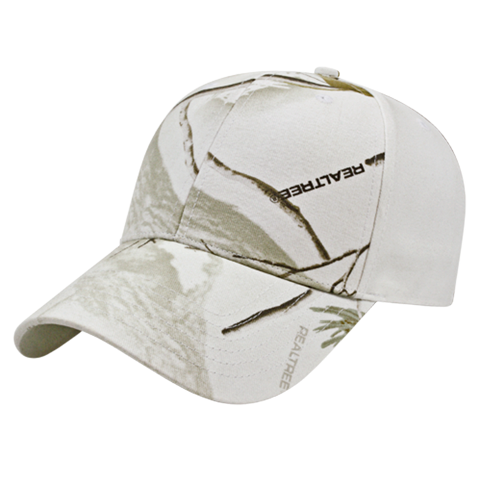 Six Panel Structured Camo Cap