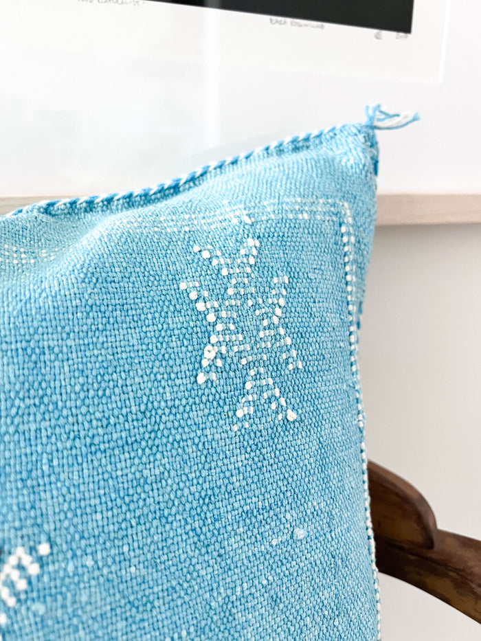 Sky XL Moroccan Sabra Cactus Silk Pillow