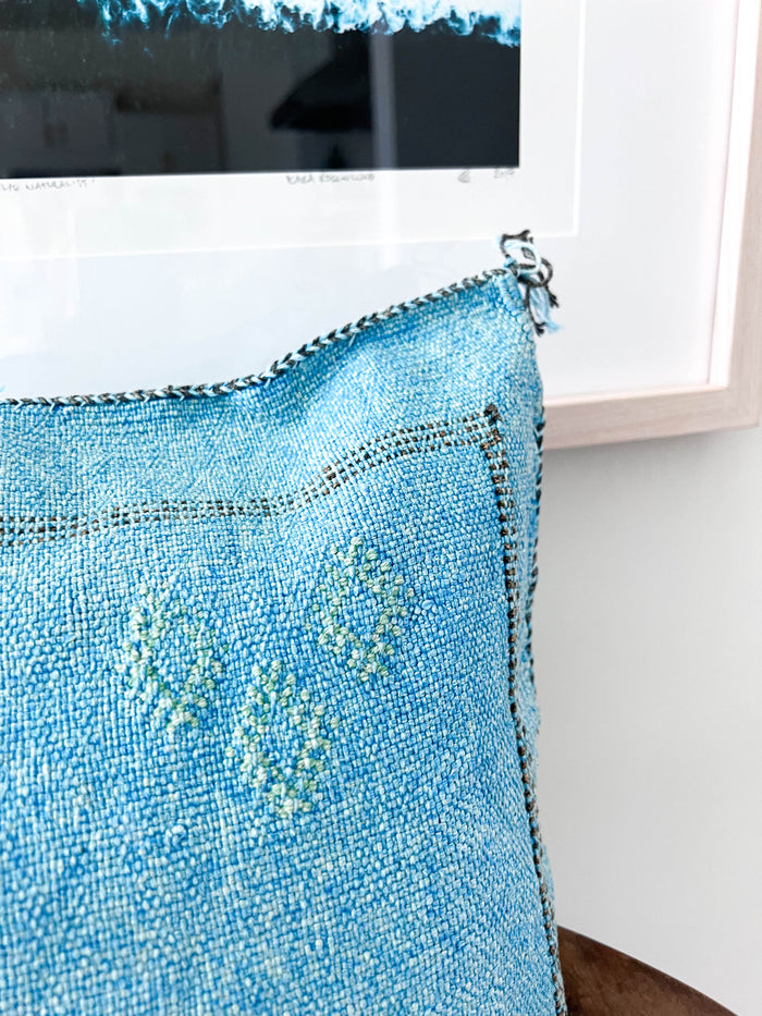 Sky XLIII Moroccan Sabra Cactus Silk Pillow
