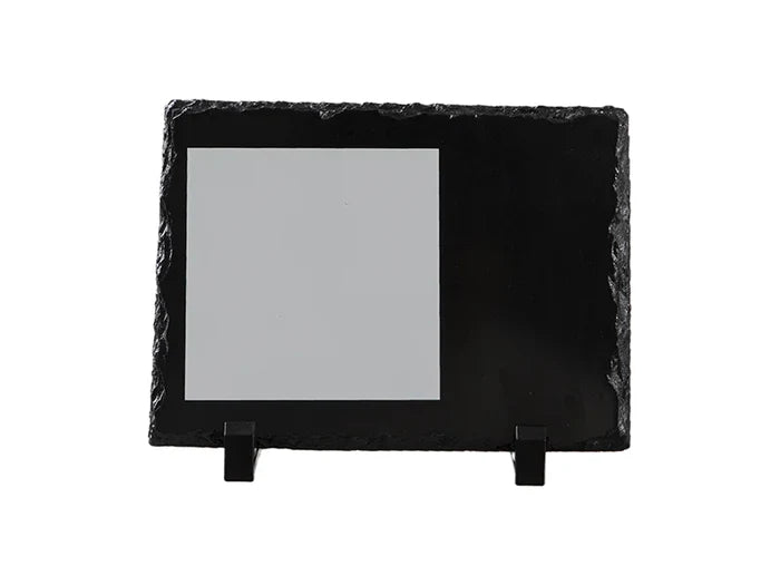 Slate with Sublimatable White Square Patch (15*20cm/5.9inch*7.9inch)