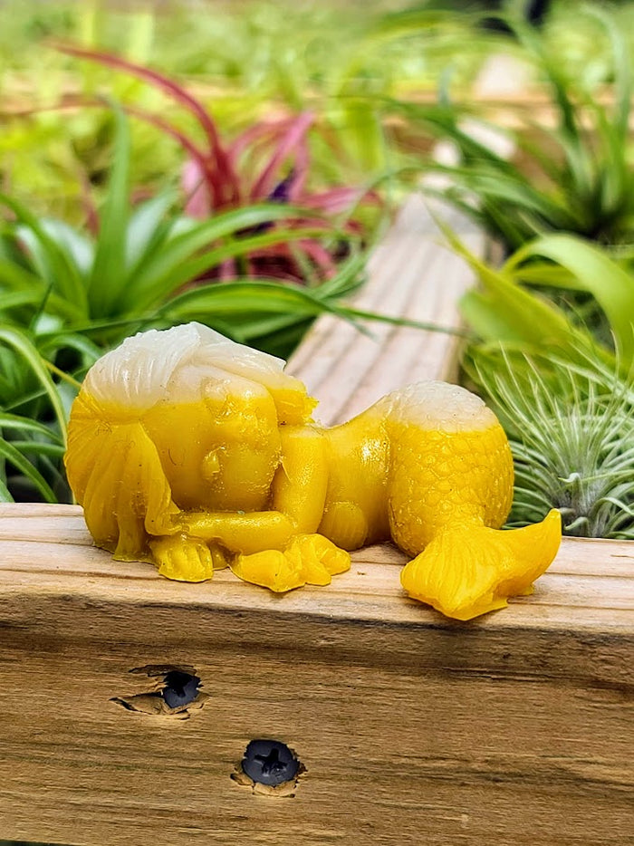 Sleeping Mermaid Luminous Carving