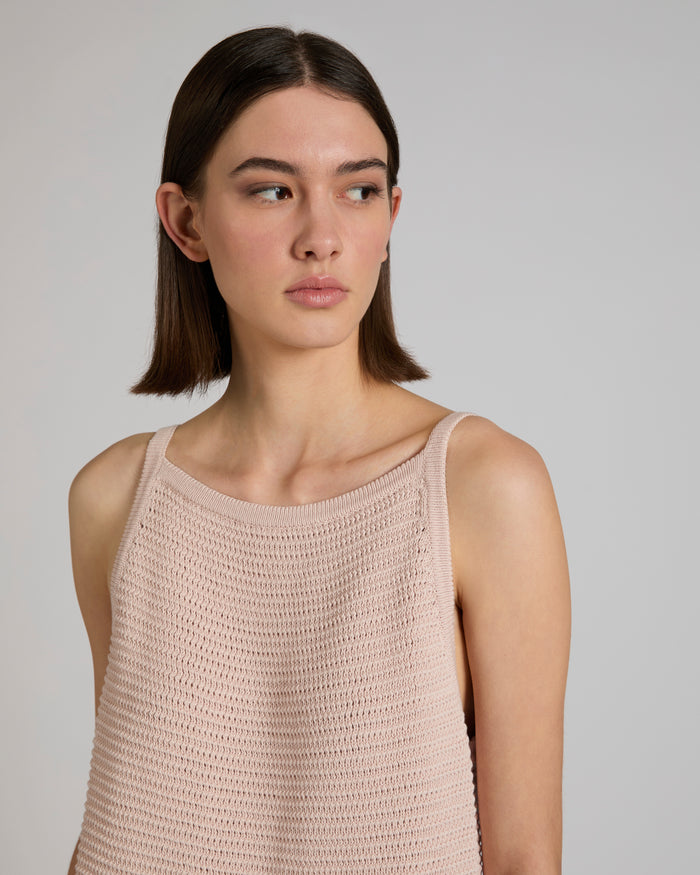 Slim fit cotton top