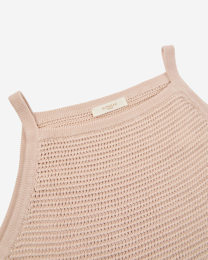 Zanone - Slim fit cotton top - pink