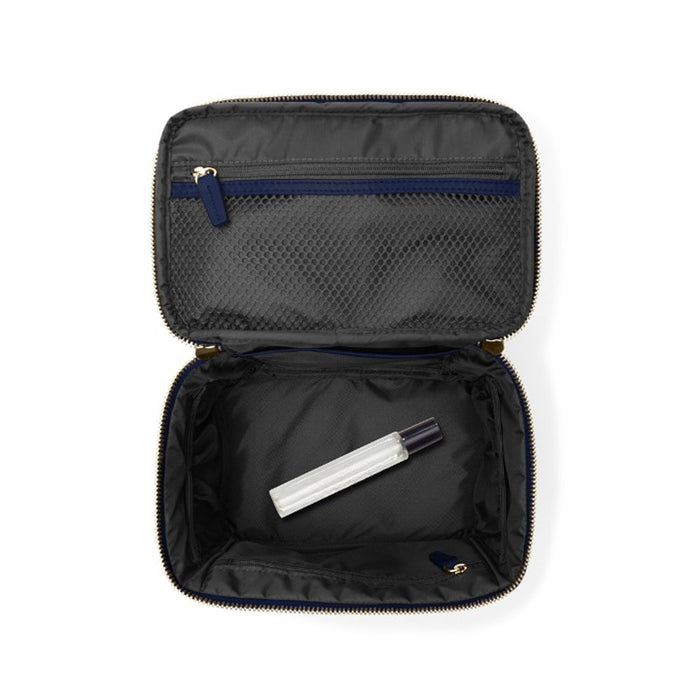 Small Train Case Navy Blue