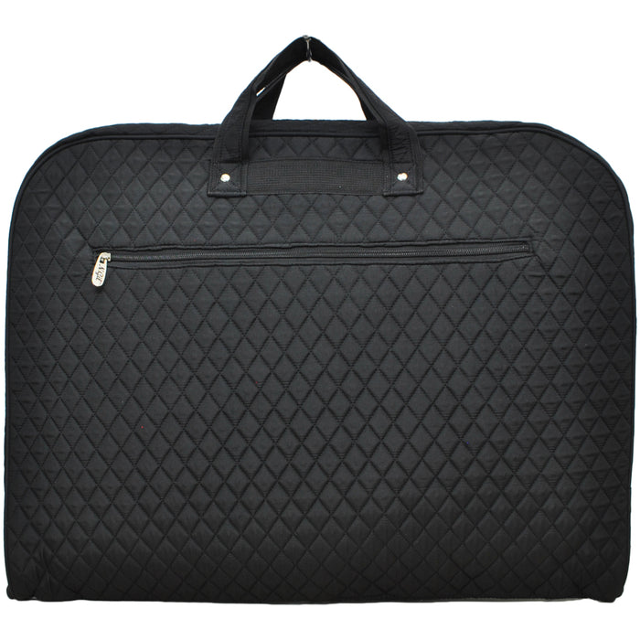 Solid Quilted Black NGIL Garment Bags