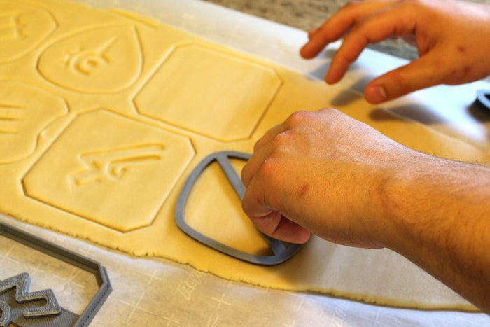 FFXIV Soul Stone Cookie Cutters (Set 1 of 3) -Pal, Nin, Rdm, Mnk, Mch - FF14- RDM Soul Crystal Cookie Cutter - LootCaveCo