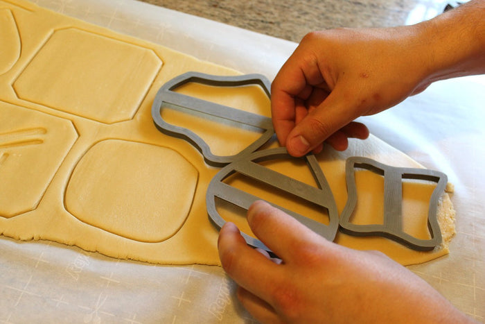 FFXIV Soul Stone Cookie Cutters (Set 1 of 3) -Pal, Nin, Rdm, Mnk, Mch - FF14- RDM Soul Crystal Cookie Cutter - LootCaveCo