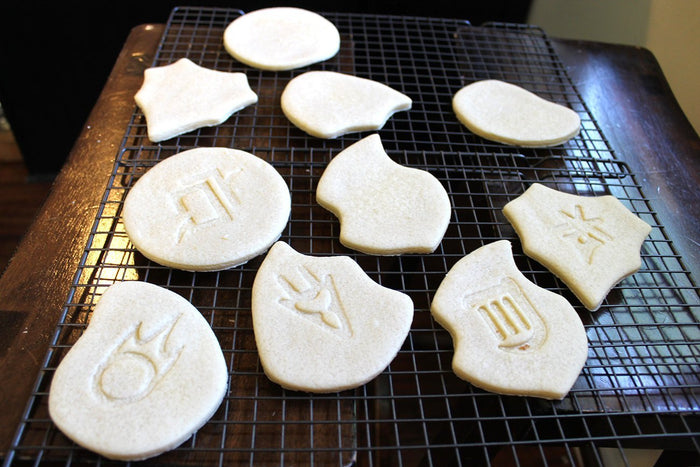 FFXIV Soul Stone Cookie Cutters (Set 2 of 3) -Drg, Brd, Blm, Drk, Ast - FF14- DRG Soul Crystal Cookie Cutter - LootCaveCo